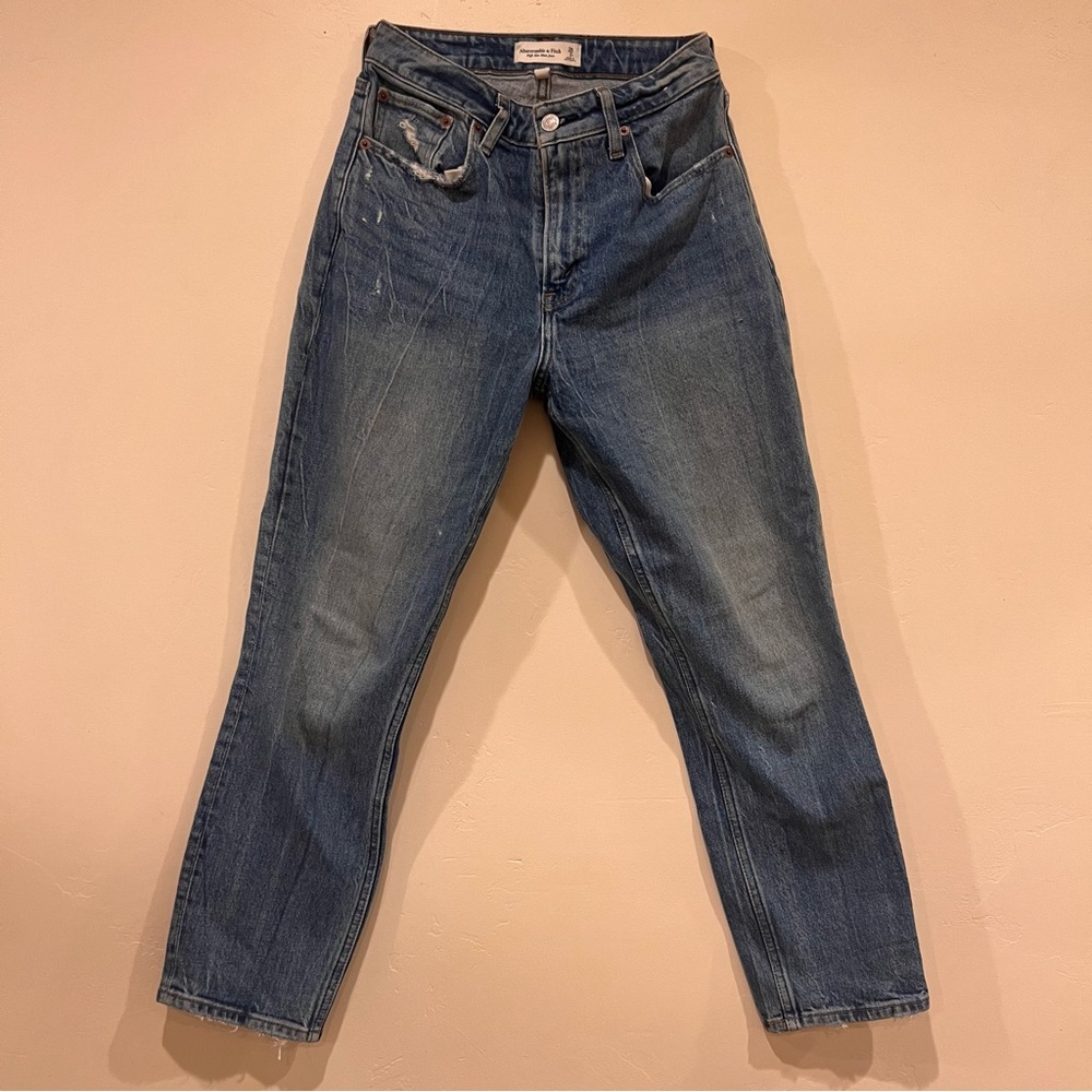 Abercrombie Curve Love Mom Jean